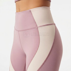 Conjunto Deportivo de Yoga para Mujer al por Mayor, Material Suave y Elástico, Personalizado, Camiseta Corta y Leggings a Juego, Ecológico y Transpirable - Product Image 6