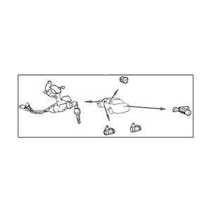 Llaves, Control Remoto y Llaves Inteligentes Nuevas para Sonata 8190534D00 - Product Image 1