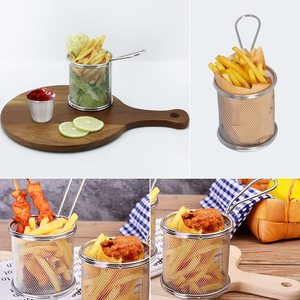 SKI Premium Quality Mini Stainless Steel Eco-Friendly Dishwasher Safe Mesh Colander Strainer for Kitchen Use - Product Image 6