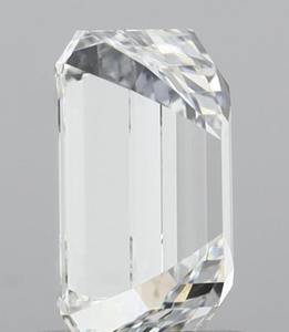 Diamant de laboratoire taille émeraude 2,02 carats, couleur E, clarté VVS2, polissage excellent, CVD, certifié IGI, pierre libre pour bague de joaillerie fine - Product Image 4