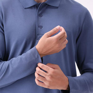 เสื้อโปโลยอดนิยม ระบายอากาศได้ดี สวมใส่สบาย เสื้อโปโลผู้ชายแบบสั่งทำได้ คุณภาพสูง ราคาดี เสื้อยืดสำหรับผู้ชาย - Product Image 6