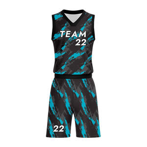 Ensemble de maillots de basket-ball sportifs, shorts sans manches teints unis, respirants, pour l'entraînement, design d'équipe personnalisé, vêtements pour hommes - Product Image 6