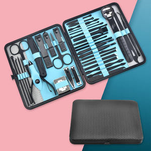 Top Selling Manicure <b>Pedicure</b> <b>Set</b> High Quality Custom Made Stainless Steel Lightweight Manicure Kit With Customized Packaging - Product Image 3