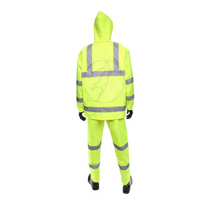 Outdoor Coverall With Reflective Tape Visible Suit Practical <b>Clothing</b> Long Sleeve Custom Logo Supply Factory Safety Suit - Product Image 2