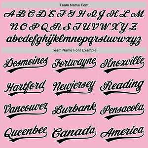 Yourteams Maillot de baseball rose personnalisé avec nom et numéro, impression par sublimation, unisexe, adulte, manches courtes, polyester respirant - Product Image 5