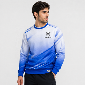 Plain Basic Sweatshirt for Men Winter Ready Warm Sublimation Sweatshirt Breathable Cotton <b>Blend</b> Sweatshirt Made in Pakistan - Product Image 1