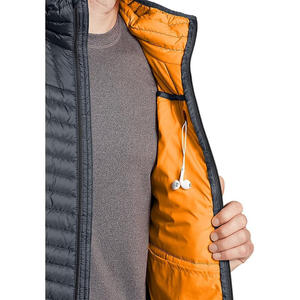 Chaqueta Larga Acolchada con Capucha para Hombre, con Estampado Personalizado en la Parte Delantera, Forro Suave, Resistente a la Intemperie, Directo de Fábrica, Compatible con Marca Privada - Product Image 3