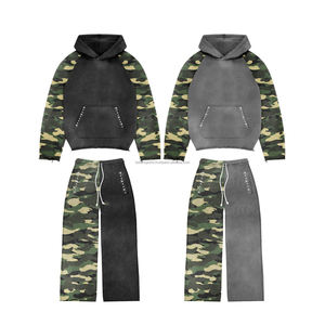 Custom <b>Top</b> Trending Men's Tracksuit with <b>Long</b> <b>Sleeves</b> 100% Cotton Plain Dyed Solid Pattern Winter <b>Top</b> Tracksuits - Product Image 1