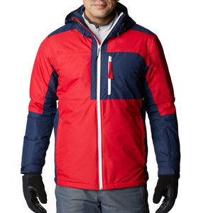 Veste de ski respirante à capuche, best-seller, avec logo sur le devant, tissu imperméable, chaude pour l'hiver, utilisation en extérieur, fabriquée au Pakistan - Product Image 1
