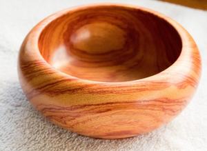 Haute qualité écologique petit bol à salade de fruits en bois qualité Unique jetable pour la maison hôtel Restaurant vente chaude poli - Product Image 2