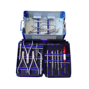 CMF INSTRUMENTO SET MANDIBLE MAXILOFACIAL CRANEAL FIJACIÓN CANIOTOMÍA NEUROCIRUGÍA ORTOPÉDICA MINI PLACA CIRUGÍA CRÁNEO IMF KIT - Product Image 1
