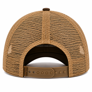 Gorra Trucker Personalizada de 5 Paneles para Hombre, con Logotipo Bordado, Malla, Ajustable, Cierre a Presión, Venta al Por Mayor - Product Image 3