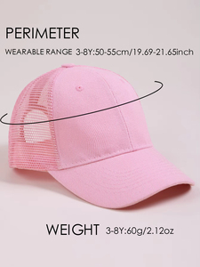 Gorra Deportiva Ajustable para Niños y Niñas, Gorra de Béisbol Transpirable para Actividades al Aire Libre, Gorra Infantil al por Mayor - Product Image 3