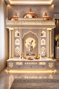 ผู้ผลิตหิ้งไม้สักดีไซน์ทันสมัย รับสั่งทำหิ้งไม้แกะสลักด้วยเลเซอร์ ดีไซน์พิเศษรูปพระพิฆเนศ หิ้งบูชาไม้สีน้ำตาล สำหรับใช้ในสหรัฐอเมริกา - Product Image 5