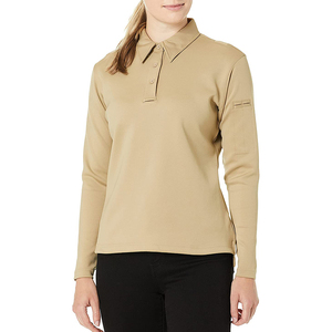 Camisetas de Punto para Mujer, Diseño Nuevo y Popular, Logotipo Personalizado, Color Sólido, Transpirables, Ecológicas, de Secado Rápido, 100% - Product Image 4