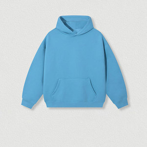 Sudadera Deportiva Extra Grande con Estampado de Letras en la Espalda, Unisex, de Forro Polar, Cuello Redondo, Manga Regular, Estilo Otoñal - Product Image 1