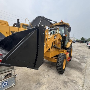 Retroexcavadora 99% Nueva con Excelente Rendimiento, Usada, Caterpillar Cat420f 420E, Retroexcavadora de Ruedas 4x4, Usada, Cat 420F 420E - Product Image 1