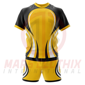 Professional Rugby Uniform Set High Quality Custom Design Rugby Shirts And Shorts Set For Competitive Play - Product Image 3
