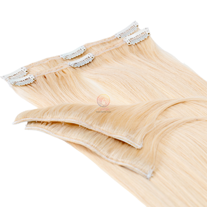 Best Price Remy <b>Hair</b> Extensions <b>Clip</b>-In 160-200 Grams Raw Human <b>Hair</b> Extensions <b>Clip</b> Ins Dropshipping - Product Image 1