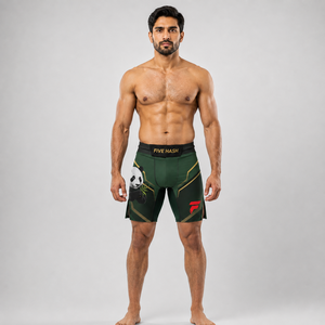 Shorts MMA durables avec coutures renforcées, design confortable et tissu de qualité supérieure pour les entraînements d'arts martiaux intenses - Product Image 1