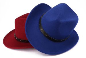 Sombrero de fiesta de moda unisex, sombrero vaquero occidental al por mayor, gorra de fieltro de vaquera en oferta - Product Image 6