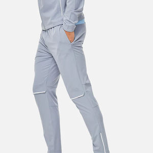 Ensemble veste coupe-vent et short imperméable pour homme, léger, respirant, en polyester, logo personnalisé sur le devant, coupe-vent, vêtements de sport pour le jogging - Product Image 4