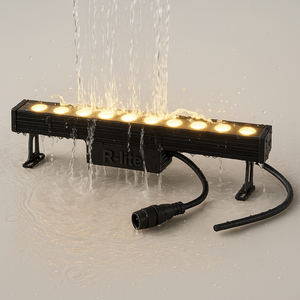 <b>LED</b> Wall Washer <b>Light</b> <b>Bar</b>-High Brightness Dimmable IP67 Waterproof Aluminum Alloy CRI90 Architectural Event Lighting - Product Image 2