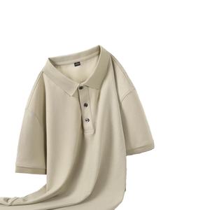 Polo-shirts à manches courtes à col, couleur unie, sur mesure, avec logo brodé personnalisé, prix d'usine Chine, pour hommes et femmes, fabriqués au Bangladesh - Product Image 1