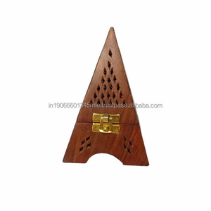 Varilla de incienso de madera al por mayor de primera calidad y soporte de Dhoop con forma bonita para uso aromático - Product Image 3