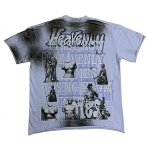 เสื้อยืดคอเต่าทรงโอเวอร์ไซส์สำหรับผู้ชาย ผ้าฝ้าย 180GSM แบบสั่งทำพิเศษ เป็นมิตรต่อสิ่งแวดล้อม เนื้อผ้าถักคุณภาพสูงระดับพรีเมียม - Product Image 2