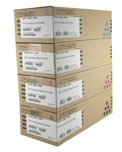 Juego de Cartuchos de Tóner Completos CMYK Originales Ricoh M C251FW, Paquete al por Mayor - Product Image 1