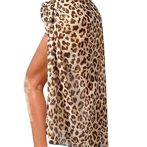 Pareo Sarong Personalizado para Mujer, Traje de Baño Ligero de Rayón Suave para Verano, Venta al por Mayor OEM - Product Image 4