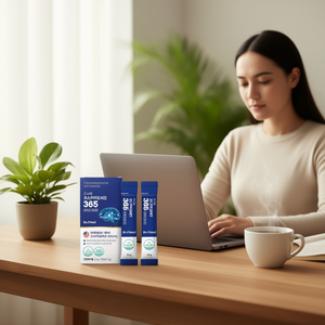 อาหารเสริมบำรุงสมองแบบ OEM/ODM สูตรเฉพาะ ผสมสารสกัดจากใบแปะก๊วย ฟอสฟาติดิลเซอรีน งาดำ วิตามินซี และพรีไบโอติกส์ - Product Image 3