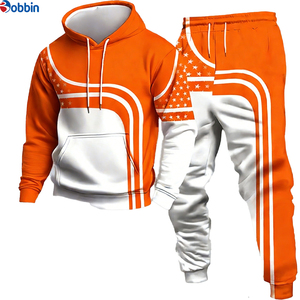 Conjunto Deportivo de Invierno con Logotipo Personalizado, Impresión 3D, Chaqueta y Pantalón de Felpa de Algodón, Unisex, Diseño Creativo, Transpirable, Talla Grande - Product Image 4