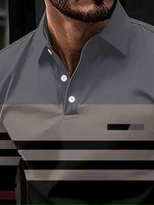 Camiseta Polo Casual para Hombre, 100% Algodón, Última Moda, Mangas Largas, Transpirable, Jersey, Diseño Sólido, Personalizable - Product Image 4