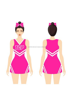 Uniformes de Animadoras para Niñas TASBI INTERNATIONAL, 100% Poliéster, Diseño Personalizado con Impresión por Transferencia de Calor - Product Image 3