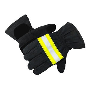 Guantes de Seguridad Reflectantes Negros, Elásticos hasta el Codo, Térmicos, para Uso en Exteriores en las Cuatro Estaciones, Material de Bambú y Algodón, Estilo Twill - Product Image 2
