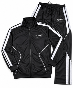 Conjunto Deportivo de Invierno para Mujer, Unisex, Ecológico, Transpirable, de Forro Polar, Sudadera y Pantalones, Marca FURAT LEATHERS | - Product Image 5