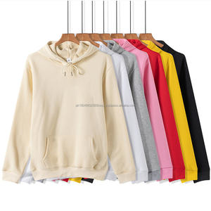 Sweat-shirt à capuche en molleton 100% coton blanc personnalisé avec logo à prix avantageux pour hommes - Product Image 2