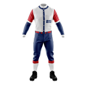 Ensemble uniforme de baseball de sublimation haut de gamme, jersey et pantalon durables et à séchage rapide pour hommes, fabriqué au Pakistan - Product Image 2