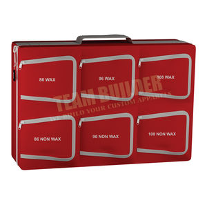 Sacs pliables durables pour équipe de hockey sur glace en tissu Oxford 1200D avec fermeture éclair, taille personnalisée, services OEM, sacs pour lames pour toute l'équipe - Product Image 3