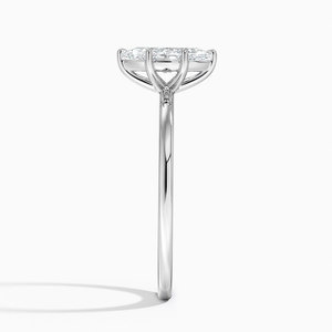 Bague BOJ 042 en argent 925, coupe Marquise, ajustement parfait Audrey, solitaire 2 carats, couleur D, Moissanite VVS1 certifiée GRA, prix bas - Product Image 3