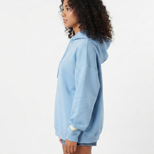 Sudaderas de alta calidad para mujer, estilo urbano, con logo personalizado impreso, sudadera de algodón con forro polar, manga larga, para otoño. - Product Image 3