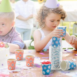 Confezione da 300 bicchieri di carta usa e getta da 3 oz, piccoli bicchieri per collutorio, per bevande calde/fredde, mini bicchieri da bagno, confezione B - Product Image 2