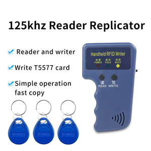 Senses&lot 125kHz EM4100/TK4100 Okuyucu Çoğaltıcı Okuma ve Yazma T5577 Kart Kimlik Anahtarlıkları Gri 125kHz Kartlar için Anahtarlık Etiketi - Product Image 2