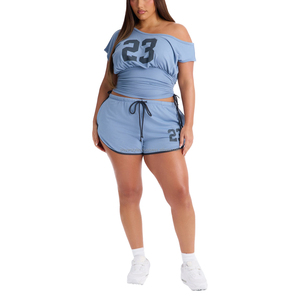 Pantalones cortos de mezclilla con tirantes para mujer, estilo casual urbano, 2026, logotipo personalizado, precio de fábrica OEM, venta al por mayor - Product Image 1