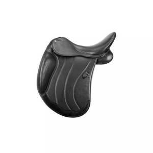 Silla de Montar Premium para Caballos de Eventing |   Saltos de Estilo Inglés Occidental |   Silla de Montar de Cuero Negra al Mejor Precio - Product Image 1