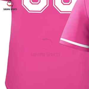 Fashion Casual Street Style Baseball Jerseys Custom OEM Factory Lightweight Durable Breathable Short Sleeve - Product Image 6