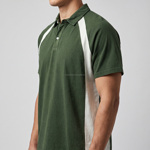 Men's <b>Polo</b> <b>Shirts</b> Wholesale Custom Men's <b>Polo</b> <b>Shirt</b> Short Sleeve Color Block Casual <b>Polo</b> T-<b>Shirt</b> OEM - Product Image 4