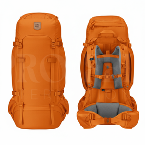 Sac à dos de voyage extérieur personnalisé OEM ODM 45L, sac imperméable grande capacité, sac à dos d'entraînement avec double sangles réglables pour hommes - Product Image 5